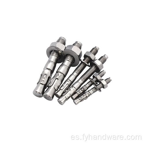 Perno de anclaje químico de acero inoxidable M16-M24